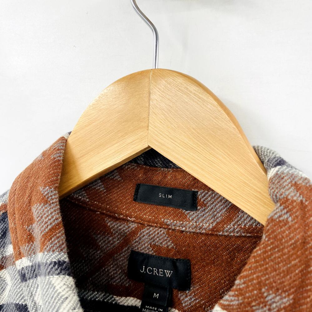 J. Crew Patterned Flannel Button Down - image 3